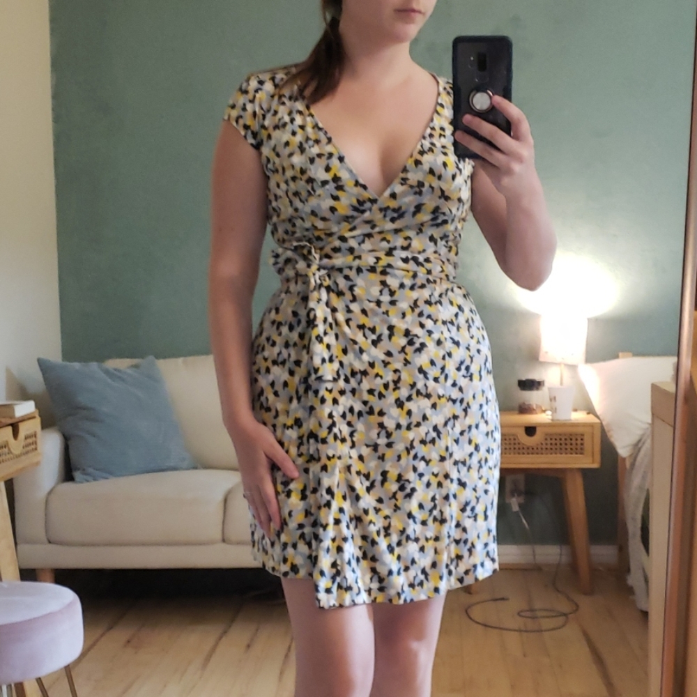 Diane von Furstenberg signature wrap dress